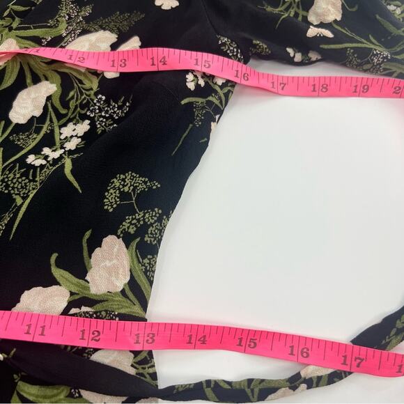 Reformation Monica floral wrap dress sz S - Picture 5 of 7